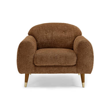 Everly Quinn Elishah Minimore Modern Style Accent Chair Armchair